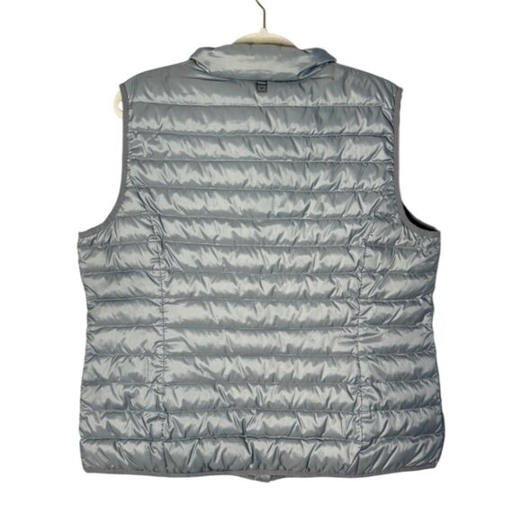 Fuchs Schmitt Gray Down Puffer Vest Full Zip Womens Size 12 - Picture 11 of 11